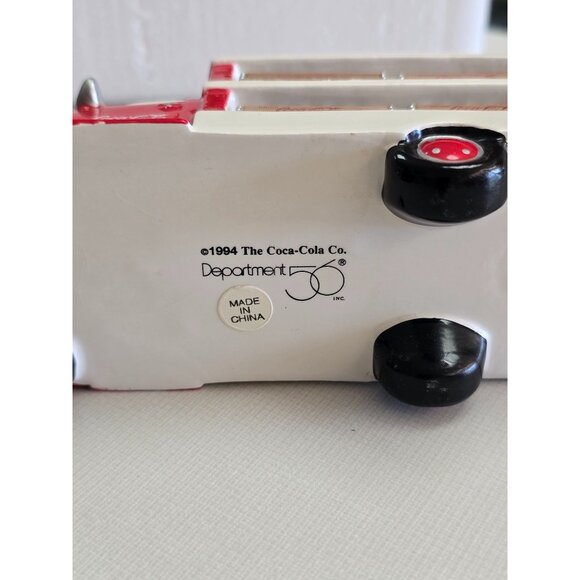 Dept 56 The Original Snow Village Coca-Cola Delivery Truck #54798 Old Stock w/Bx - Picture 9 of 9